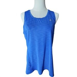 Under Armour Heatgear Blue Semi Fitted Athletic‎ Tank Top Men's LG